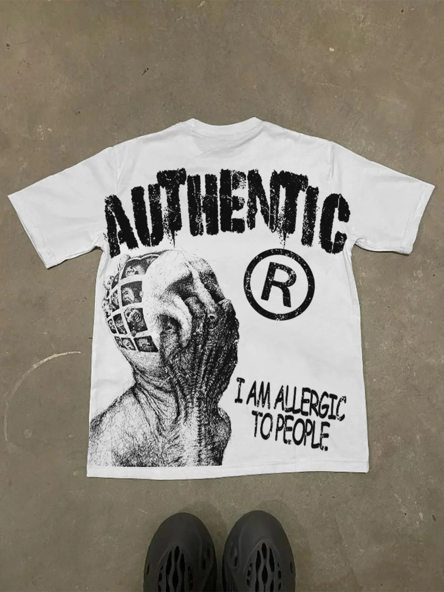 Camiseta Gráfica Vintage Unisex | Hip Hop Streetwear | Ruleless