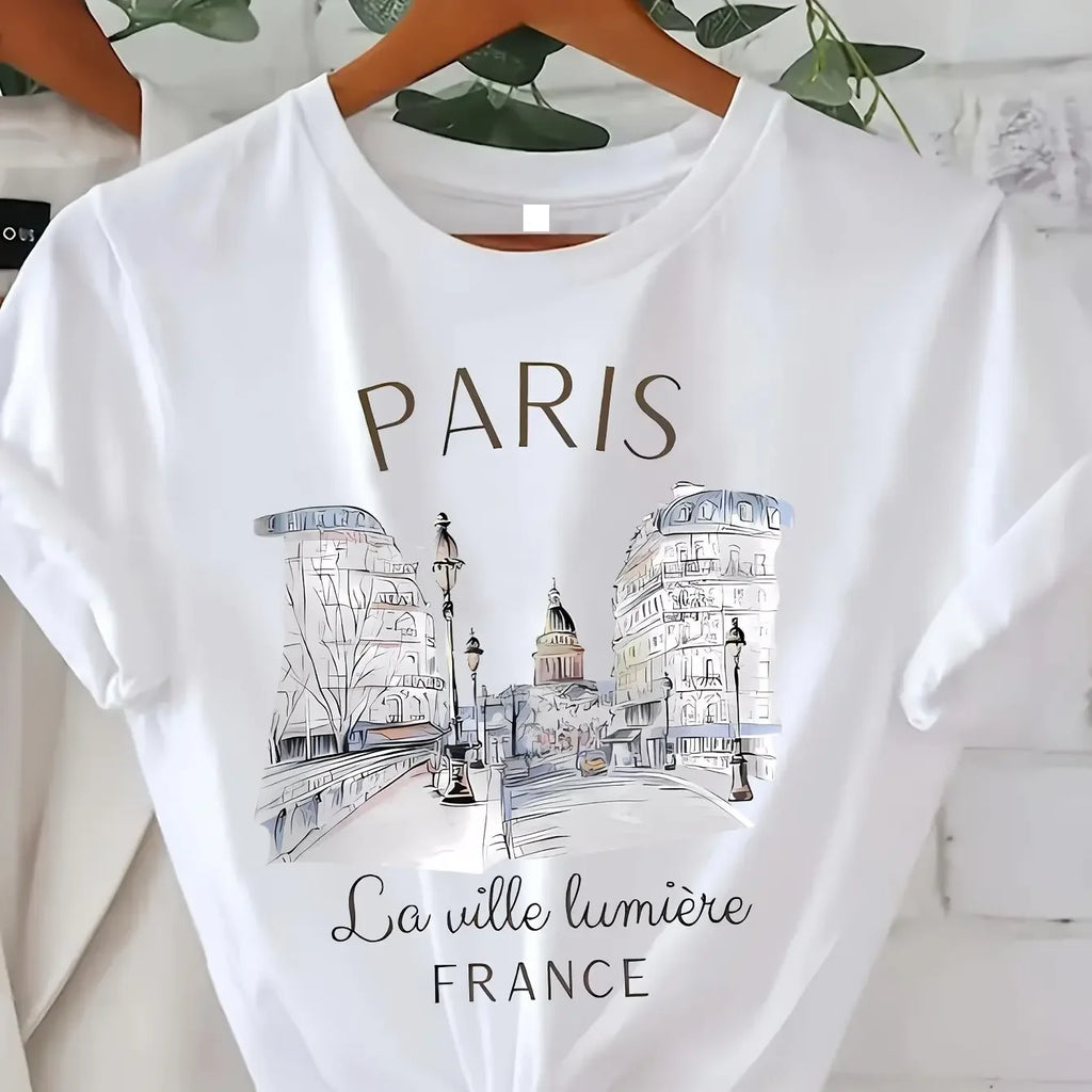 Camiseta Paris 90s - Estampado Parisino Ruleless