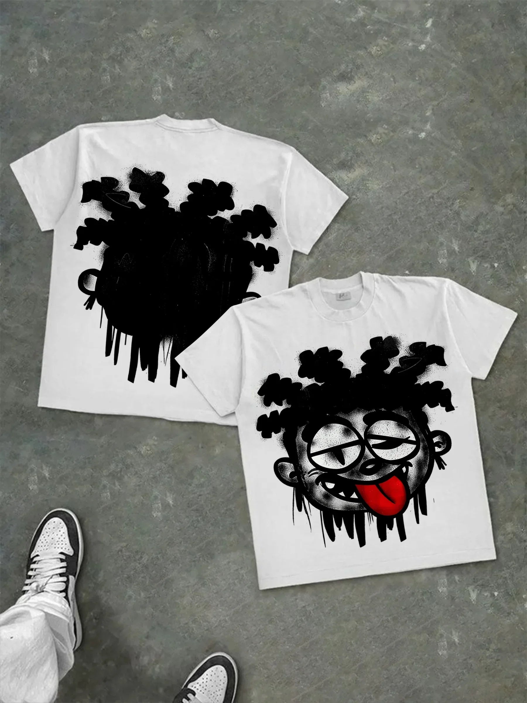 Camiseta Gráfica Vintage Unisex | Hip Hop Streetwear | Ruleless